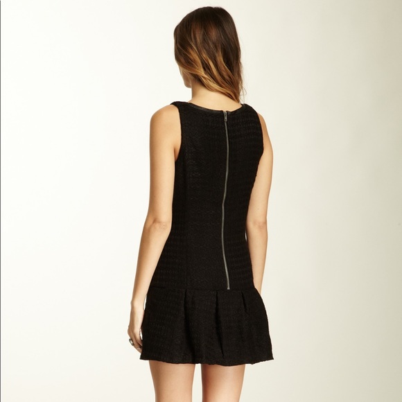 FP Wool Shift Vegan Leather Dress - Picture 2 of 2